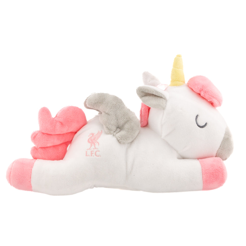 Pink and White Soft Plush Liverpool FC Unicorn Toy
