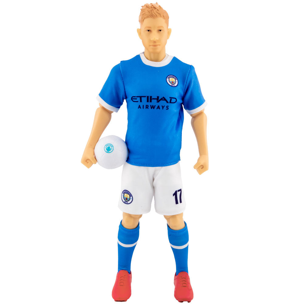 High - Quality Manchester City Football Club Kevin De Bruyne Action Figure Collectible