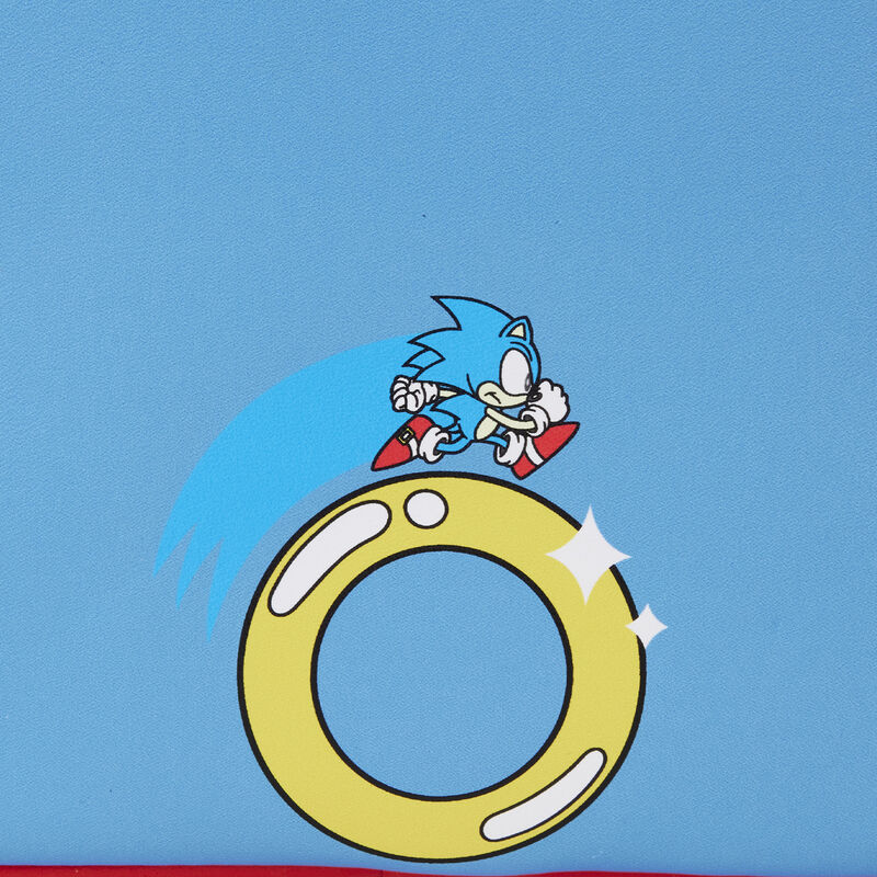Loungefly Plush Mini Backpack Inspired by Sega's Sonic the Hedgehog