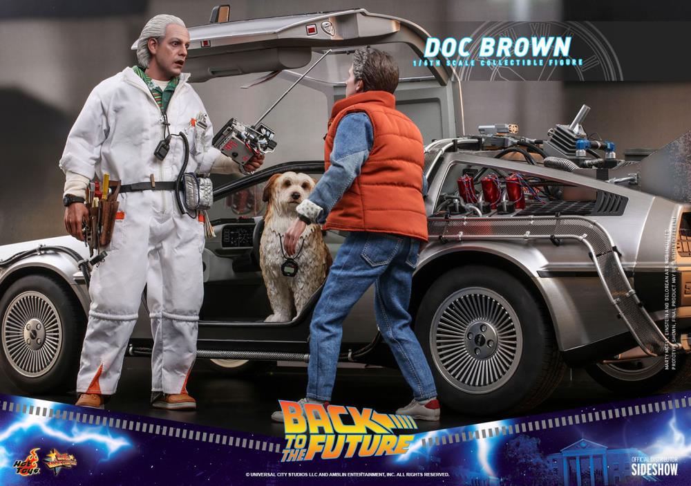 Hot Toys Back to the Future 1/6th Scale Movie Masterpiece Collectible Figure of Doc Brown