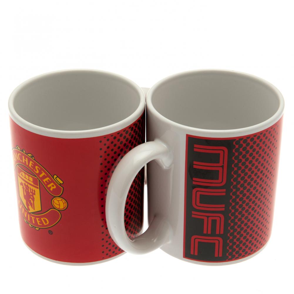 Manchester United Football Club Faded Design Everyday Coffee Mug