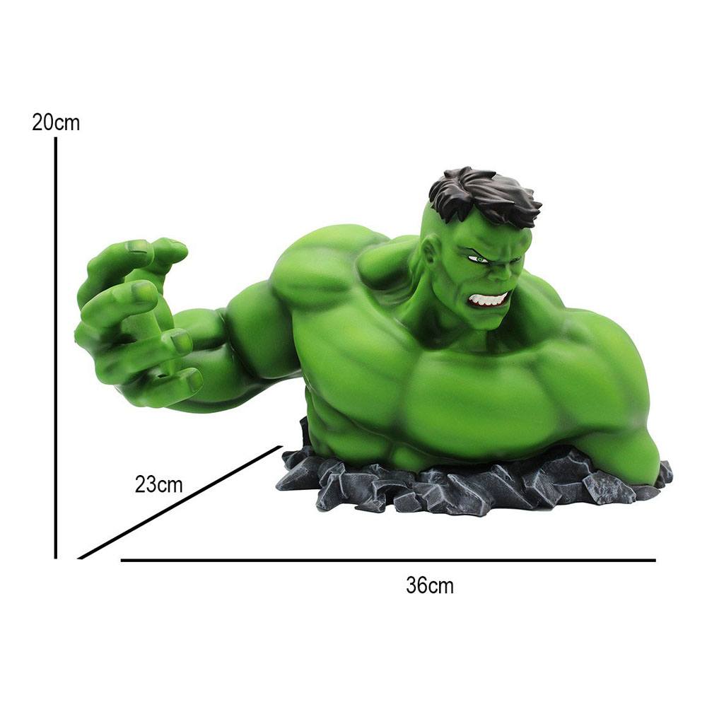 High - quality PVC Marvel Hulk Themed Coin Bank for Collectors