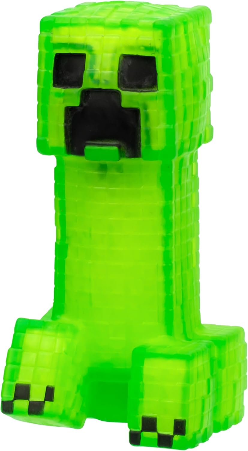 Heroes of Goo Jit Zu Squishy and Stretchy Minecraft Creeper Toy