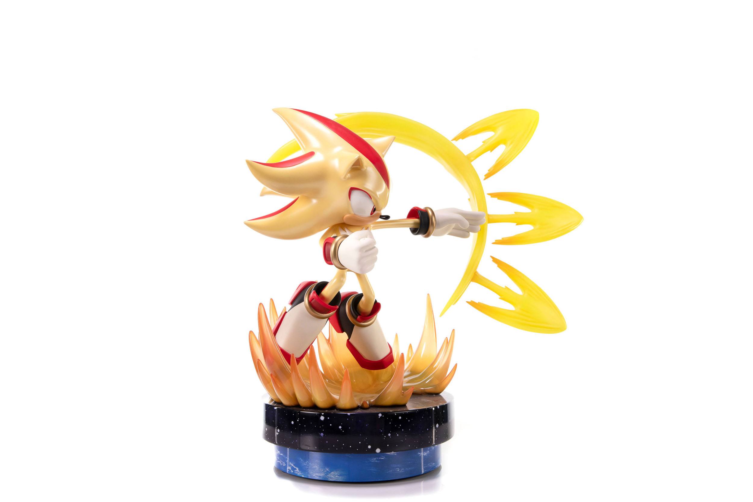 First4Figures Collectible Sonic The Hedgehog Super Shadow Resin Statue