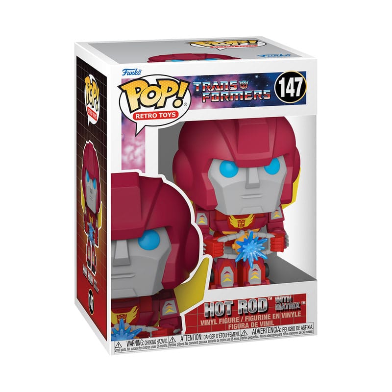 Funko POP! Vinyl Collectible Figure - Hot Rod With Matrix from Transformers