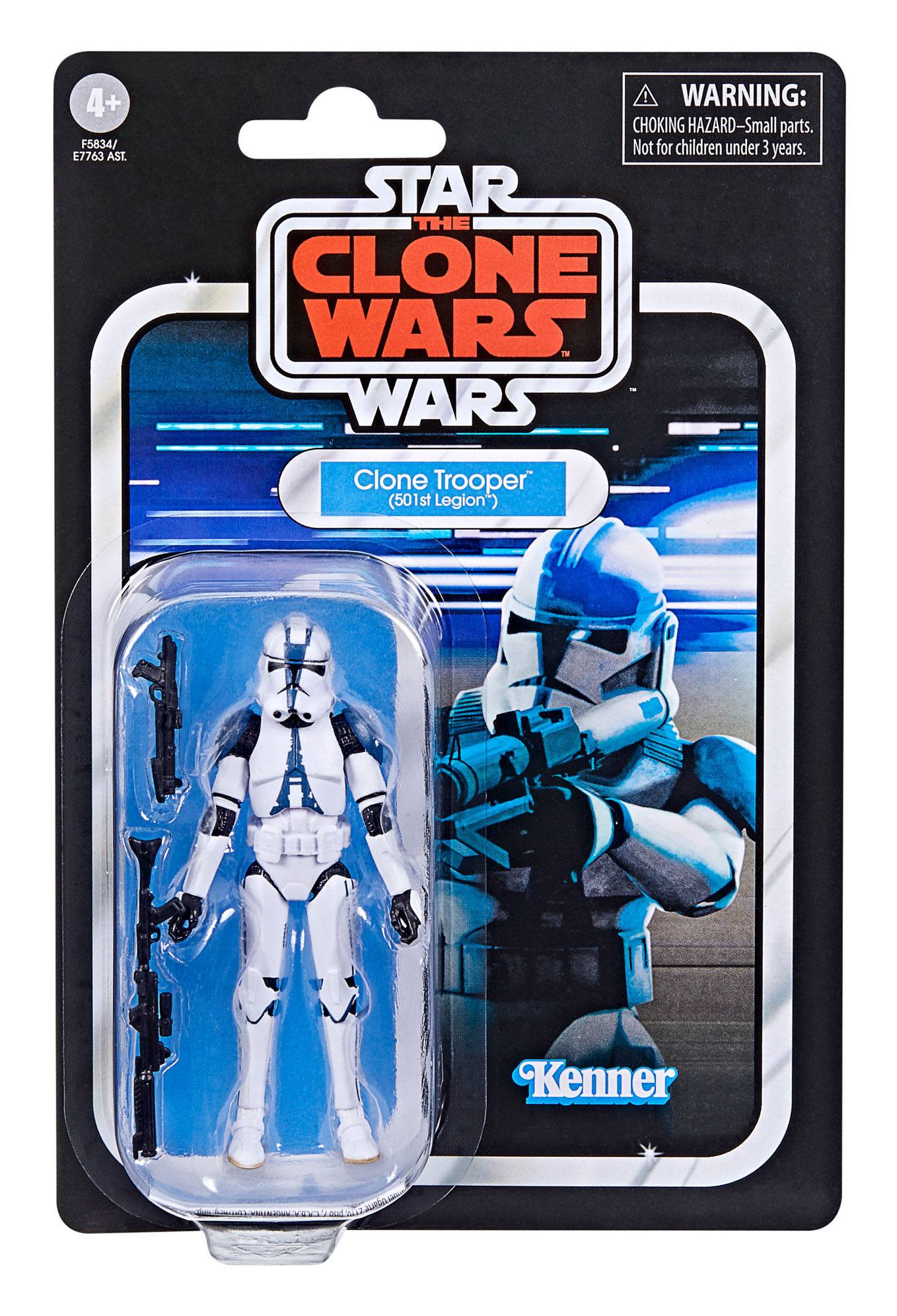 Hasbro Star Wars Vintage Collection 3.75-Inch 501st Legion Clone Trooper Figure