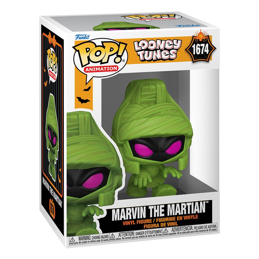 Looney Tunes Halloween: Funko Pop! Vinyl Figure of Marvin the Martian in Mummy Costume
