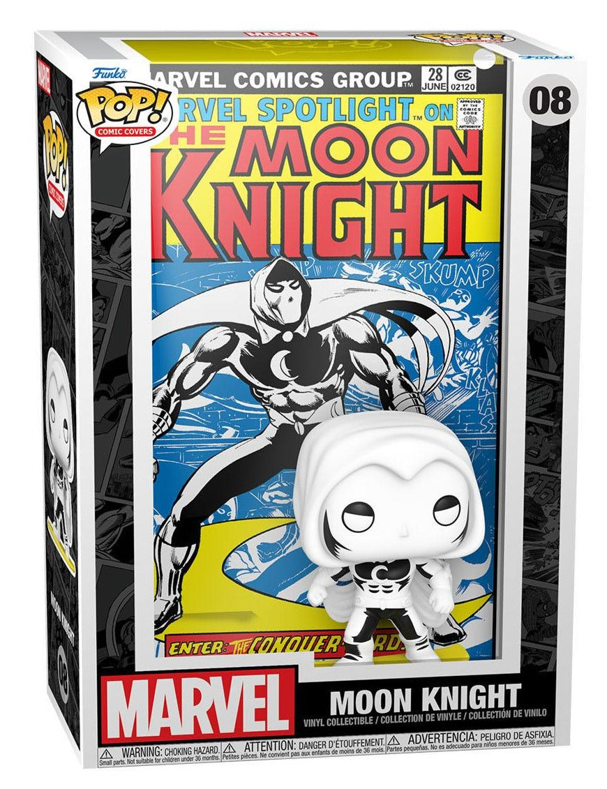Marvel Collectible POP! Comic Cover Vinyl Figure - Moon Knight (Enter The Conqueror - Lord Edition)