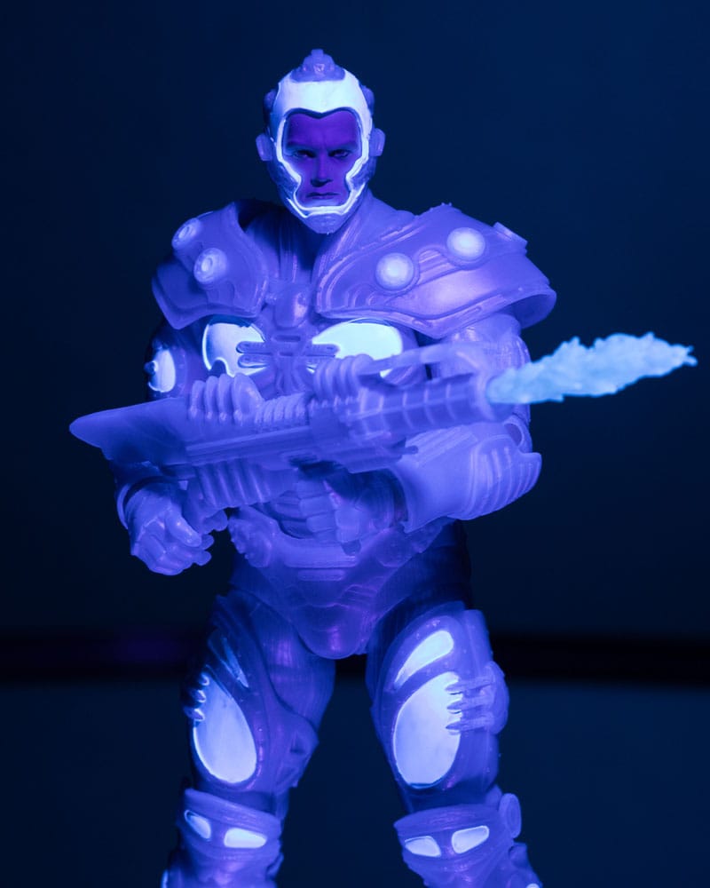 McFarlane 7-Inch DC Multiverse Black Light Edition Gold Label Mr. Freeze Action Figure