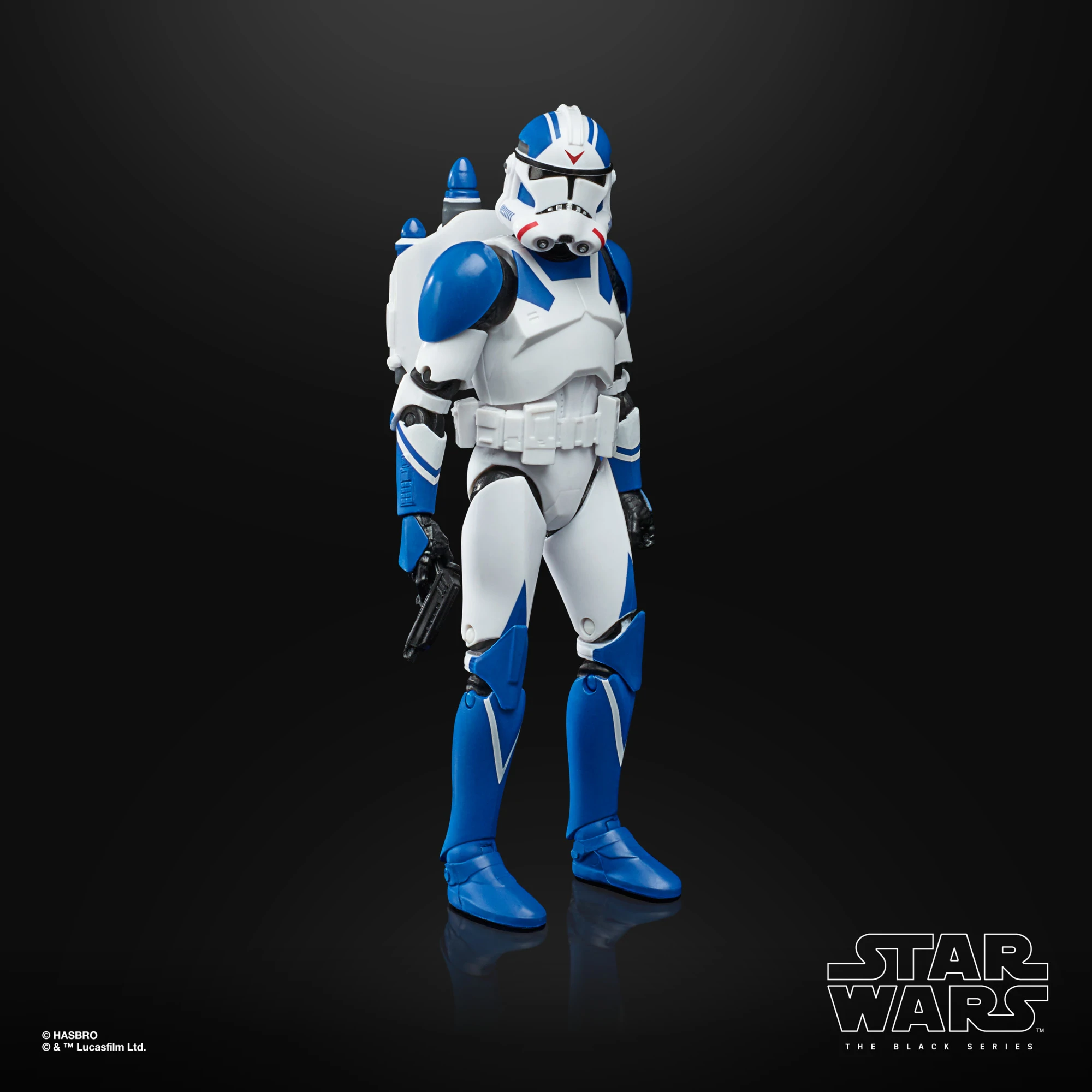 Hasbro's High - Quality 6 - Inch Action Figure of Star Wars The Black Series Gaming Greats Jet Trooper