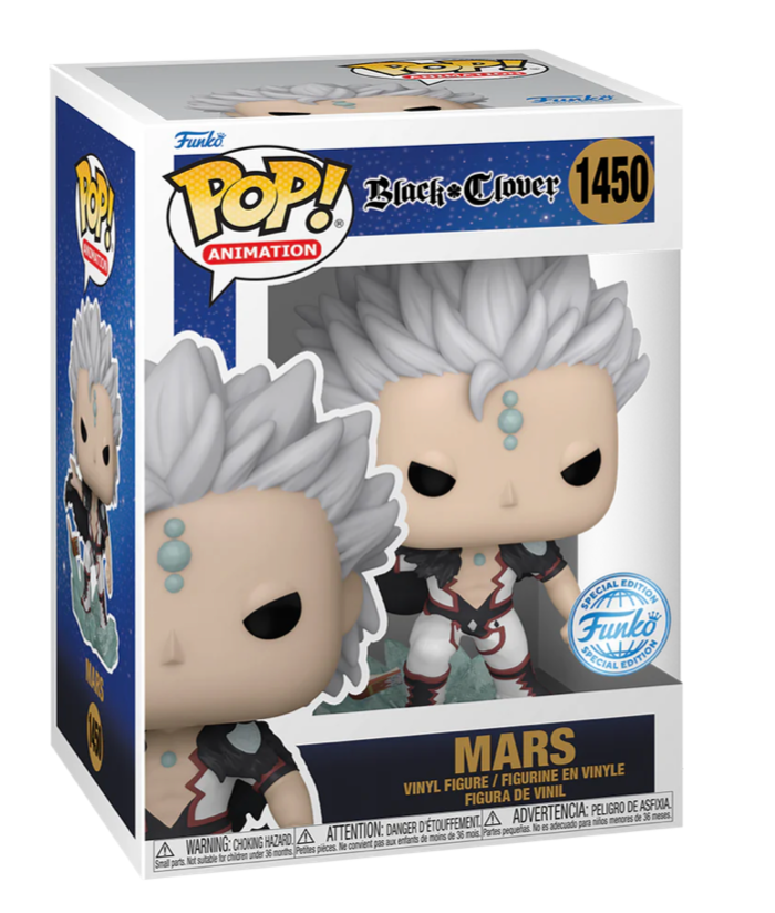 Mars Black Clover Collectible Funko POP! Vinyl Action Figure