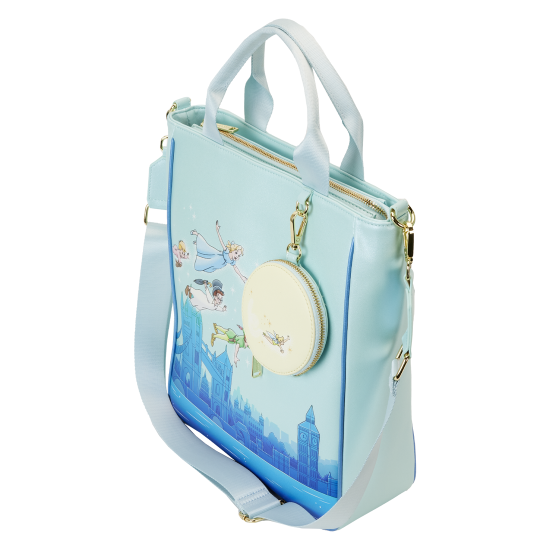 Loungefly Disney Glow-in-the-Dark Peter Pan 'You Can Fly' Tote Bag
