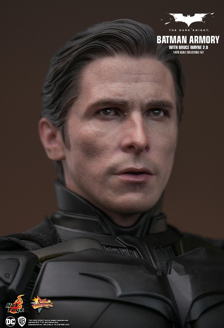 Hot Toys 1/6 Scale Batman Armory Set with Bruce Wayne (2.0)