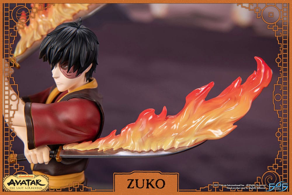 First 4 Figures Limited Edition Collectible Statue of Zuko from Avatar The Last Airbender