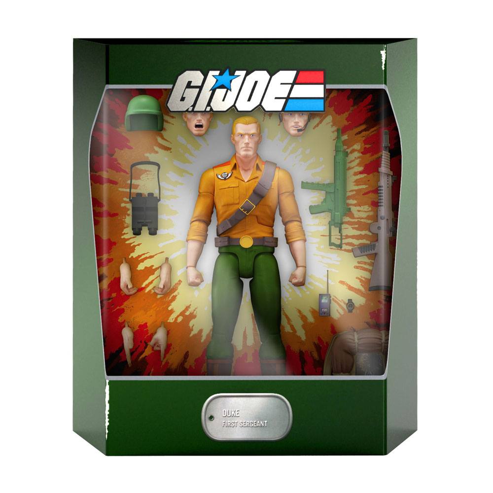 G.I. Joe Ultimates Series Action Figure - Duke, the Renowned Field Commander