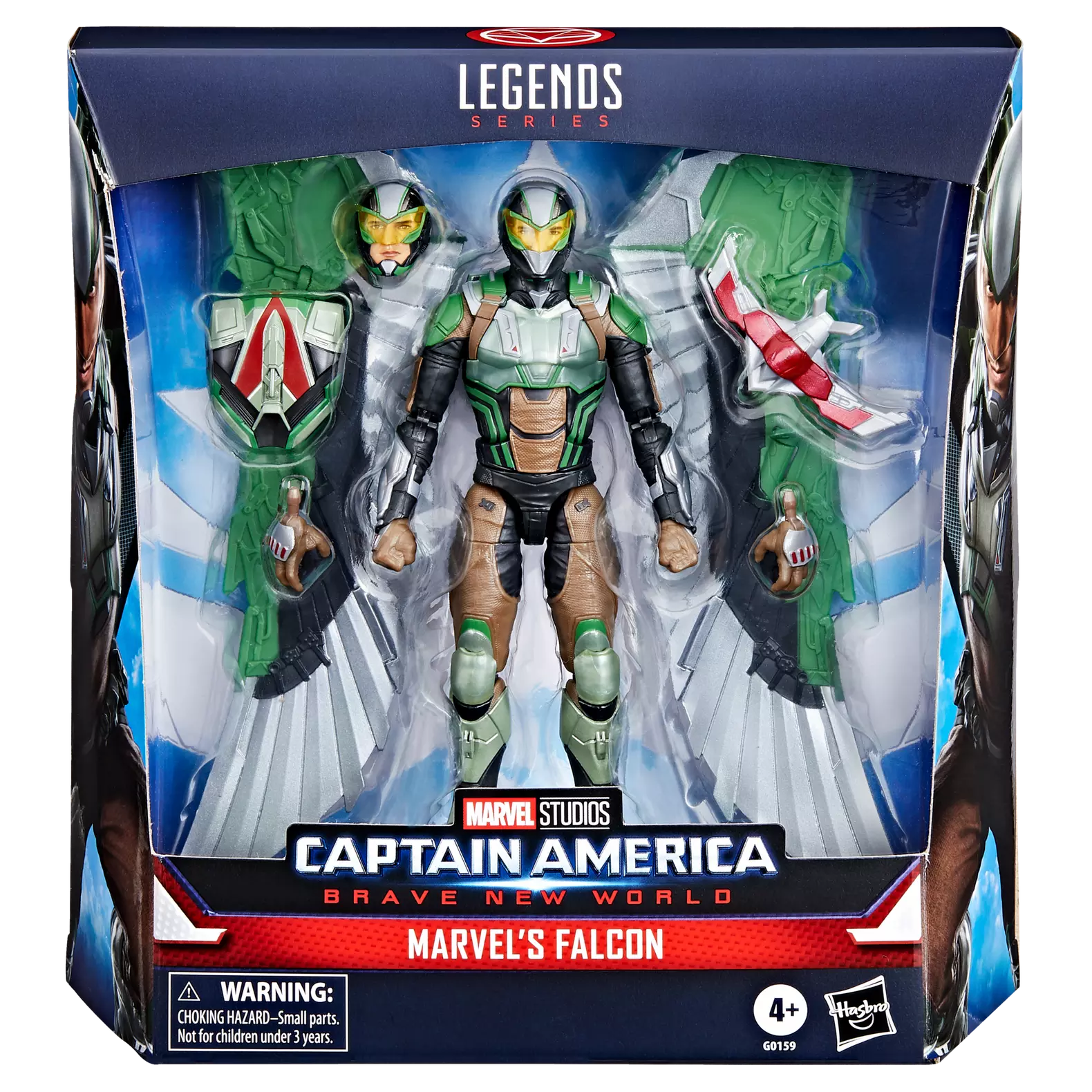 Marvel Legends 6-Inch Scale Premium Falcon Action Figure from Captain America: Brave New World