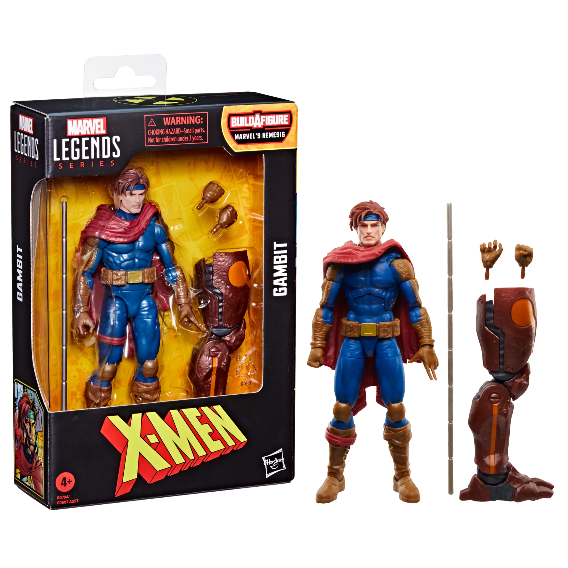 Hasbro 6-Inch Scale Marvel Legends Series Comic-Inspired Gambit Action Figure