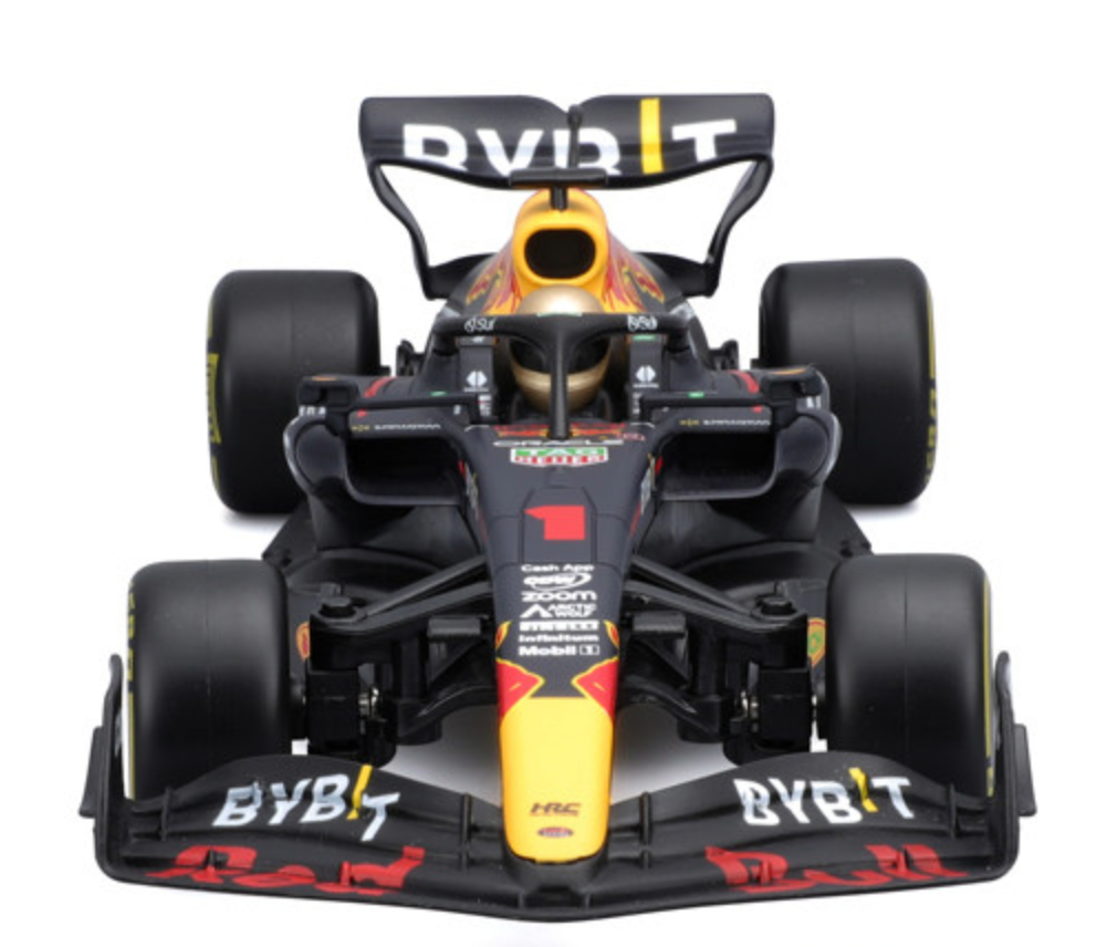 Formula 1 Premium Official Remote - Controlled Scale Model Car: Red Bull Racing RB19 Driven by Max Verstappen in 2023 Season, 1:24 Scale