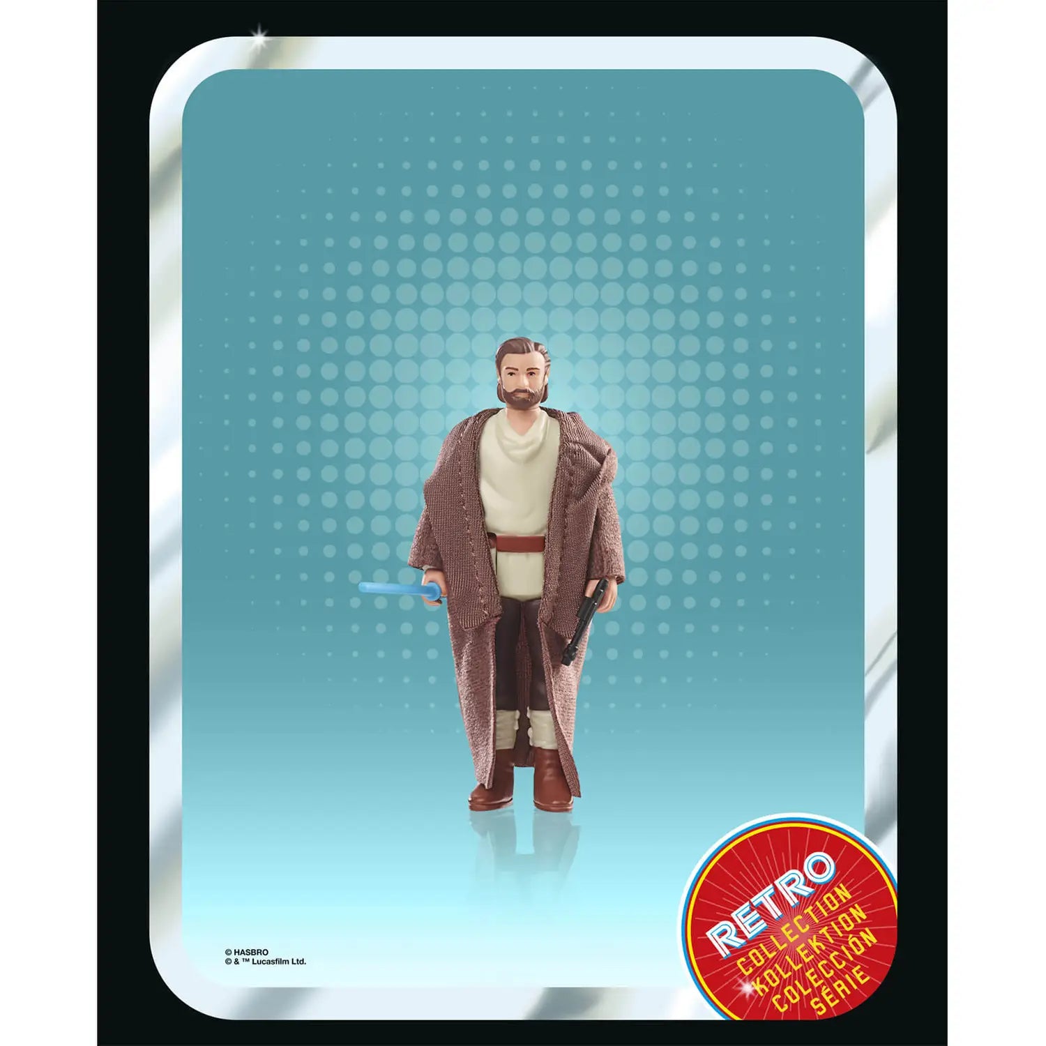 Hasbro's Retro Star Wars Obi - Wan Kenobi (Wandering Jedi) Action Figure