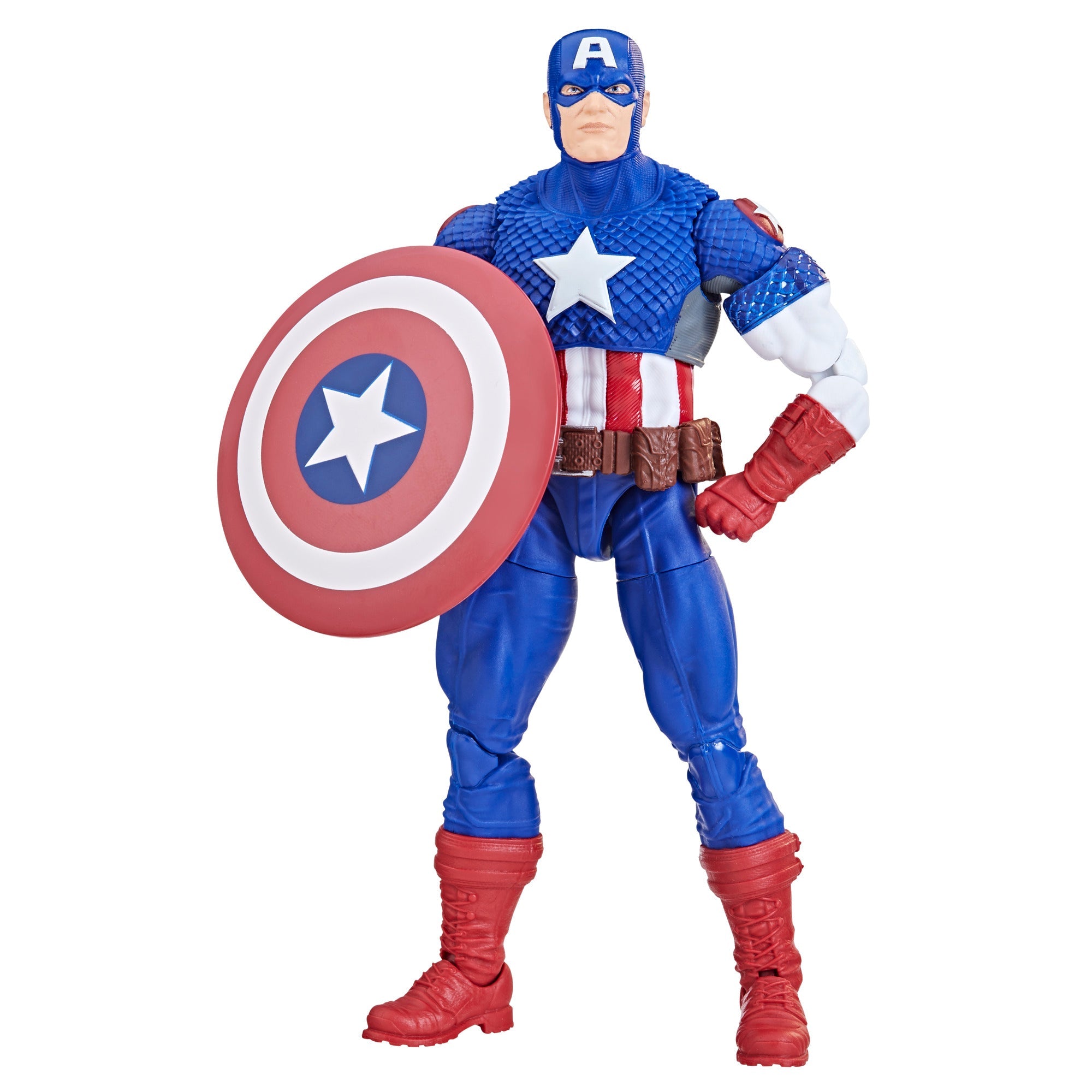 Marvel Legends Series High - Quality Ultimate Captain America Classic Comic - Style Action Figure for Collectors