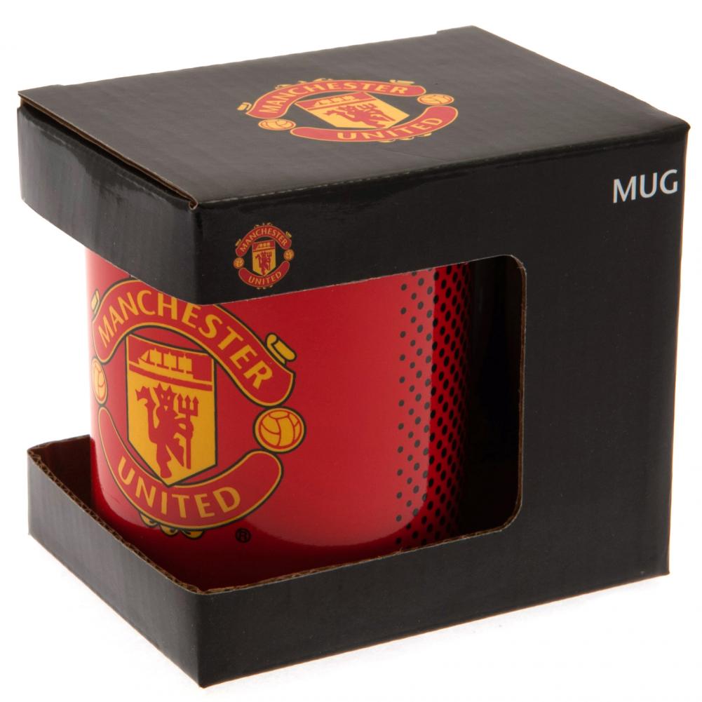 Manchester United Football Club Faded Design Everyday Coffee Mug