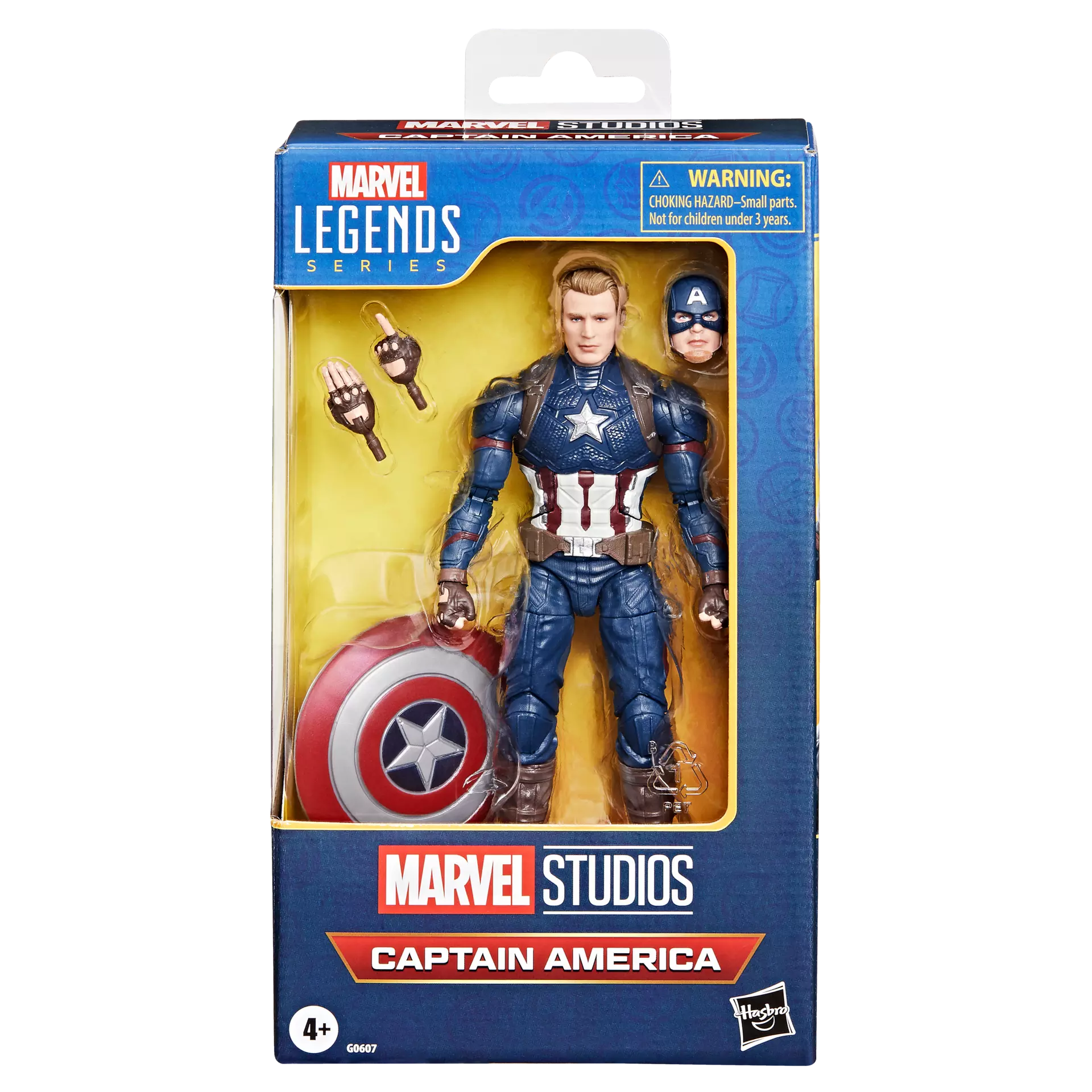Hasbro Marvel Legends 6-Inch Captain America (Endgame) Premium Action Figure