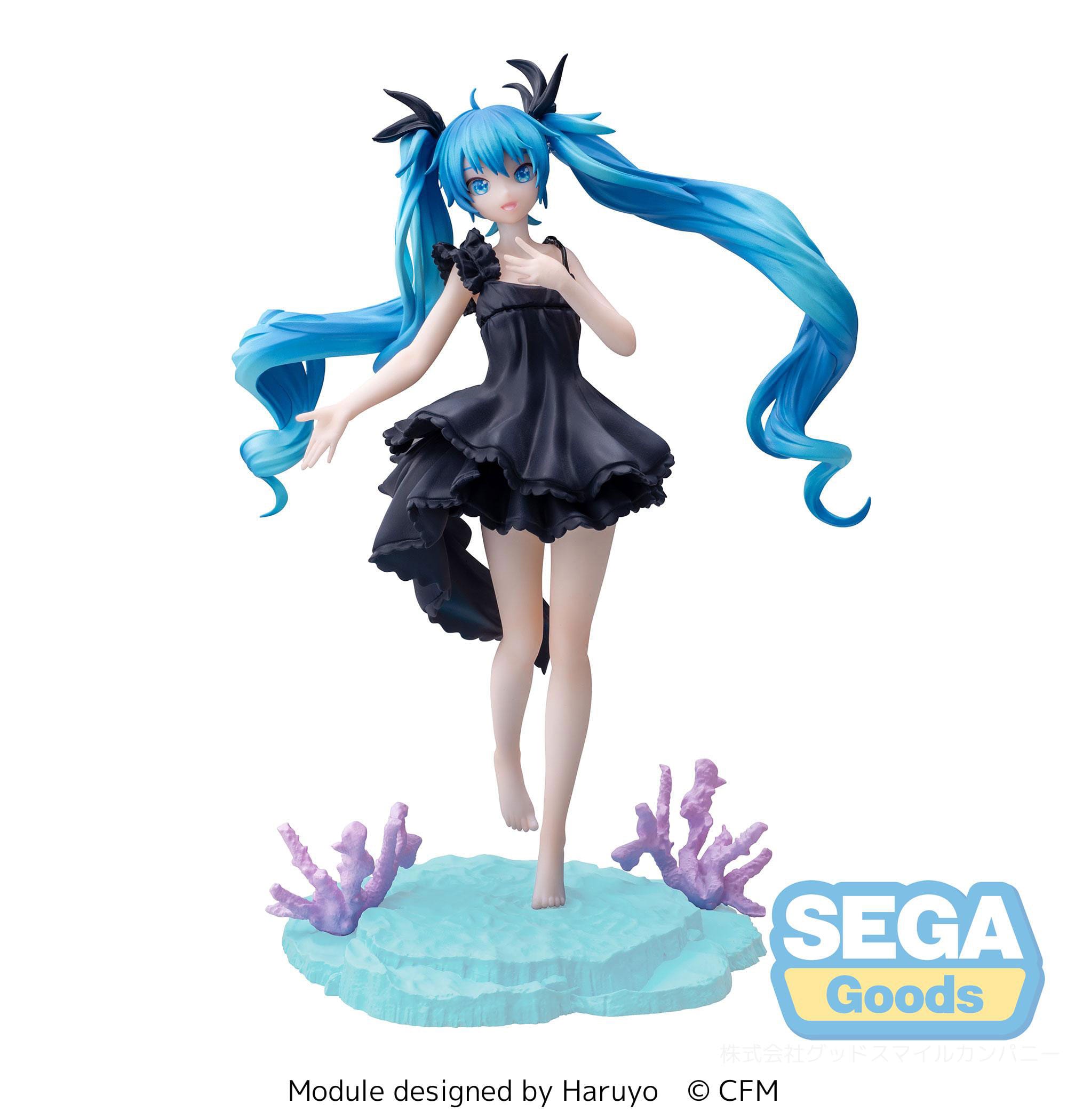 Hatsune Miku (Deep Sea Girl) Figure from Project DIVA MEGA 39's Luminasta Series