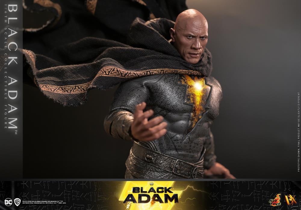 Hot Toys 1/6th Scale Movie-Accurate Black Adam Collectible Figure