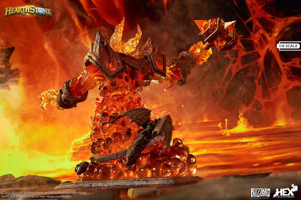 Limited Edition 1/6 Scale Hearthstone Ragnaros the Firelord Premium Statue