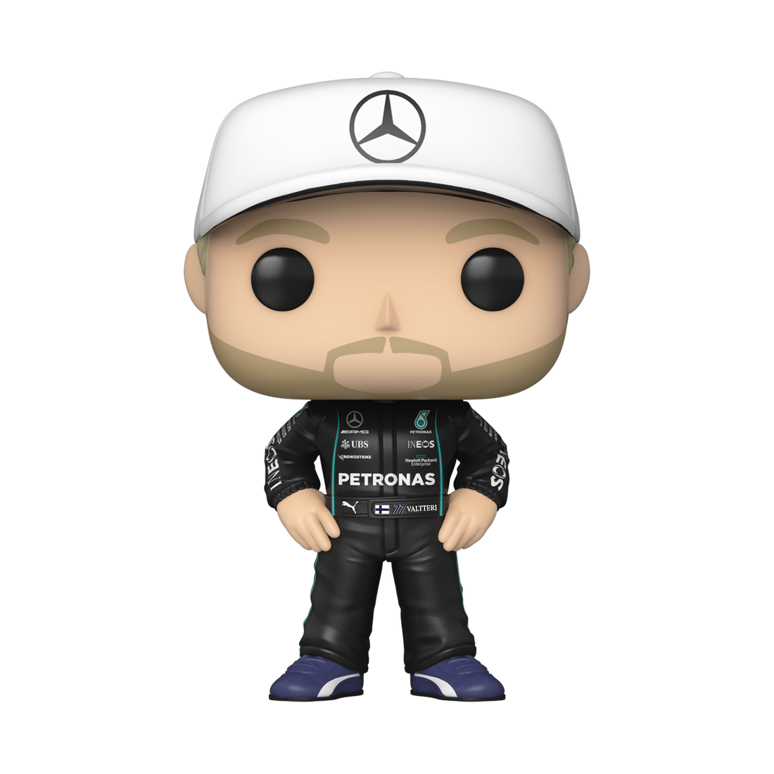 10 cm Tall Funko Pop! Vinyl Figure of Formula 1's Valtteri Bottas