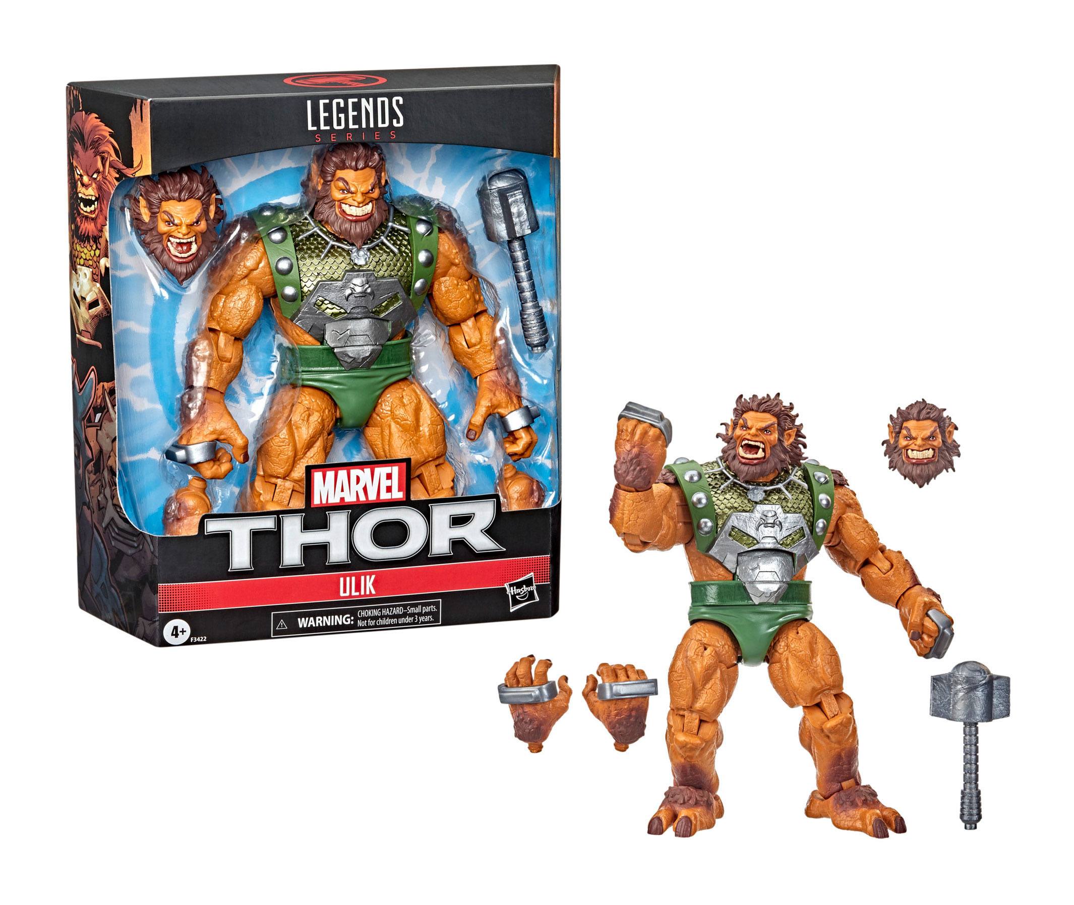 Marvel Legends Deluxe Action Figure - Thor Love and Thunder's Mighty Ulik, the Ferocious Troll King