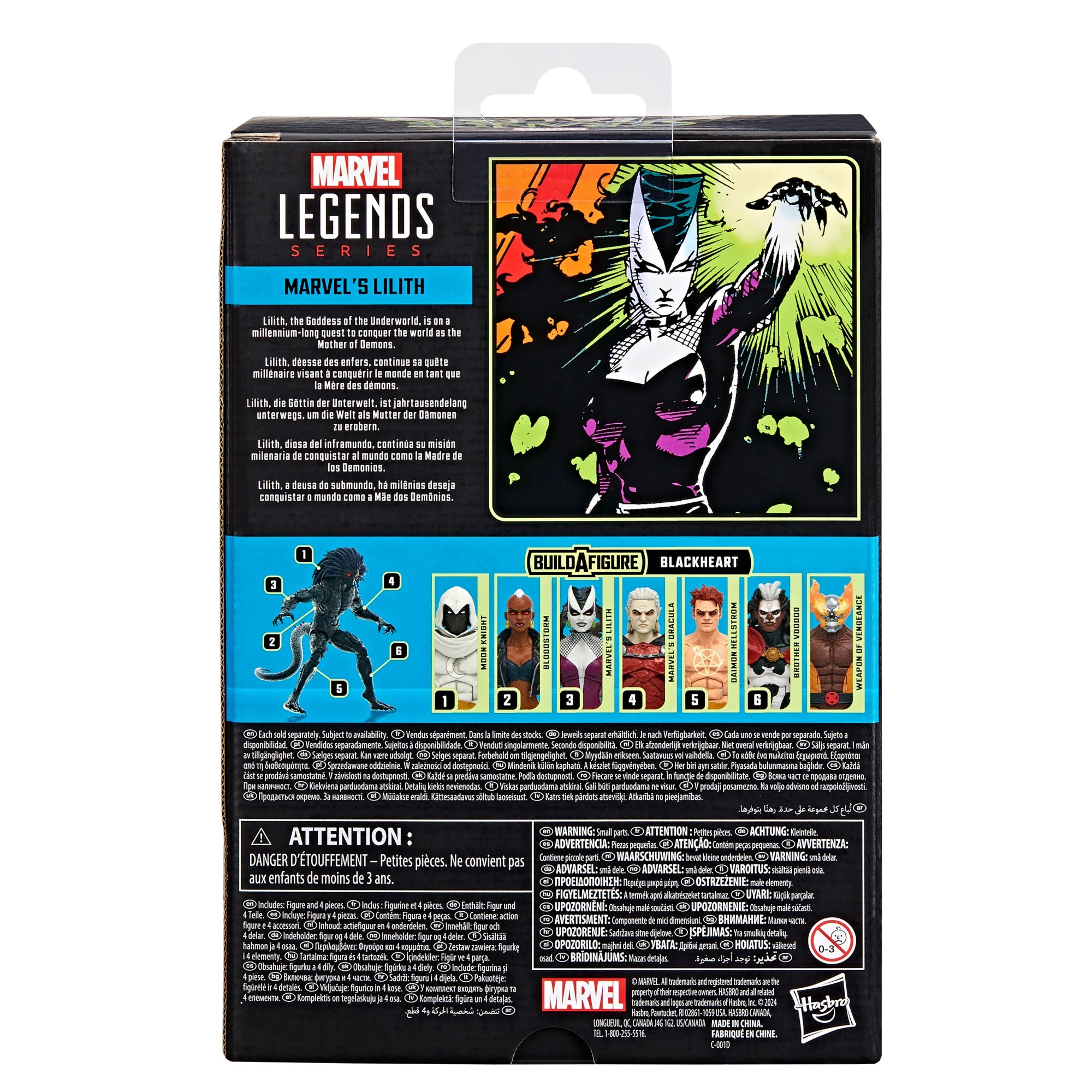 Hasbro Marvel Legends Series 6-Inch Strange Tales Lilith Action Figure