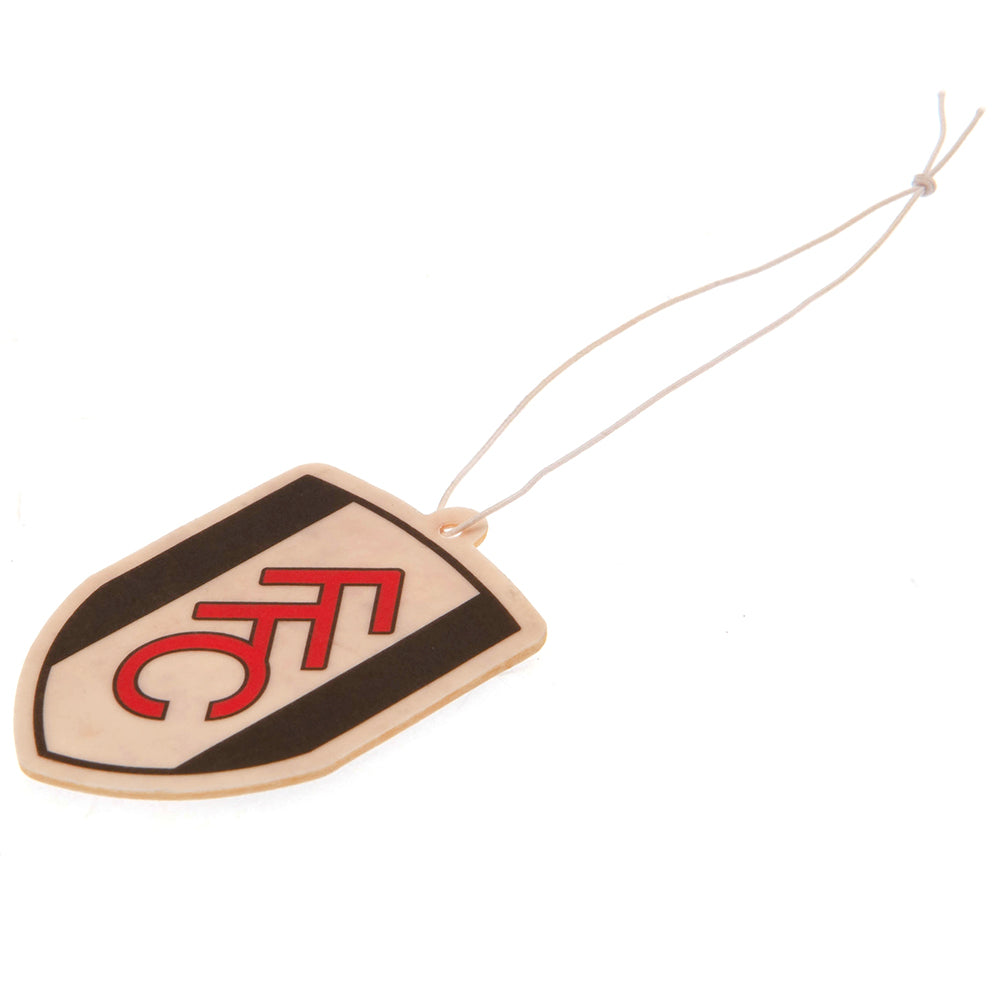 Long - lasting Fulham FC Crest - shaped Air Freshener with Double - sided Print