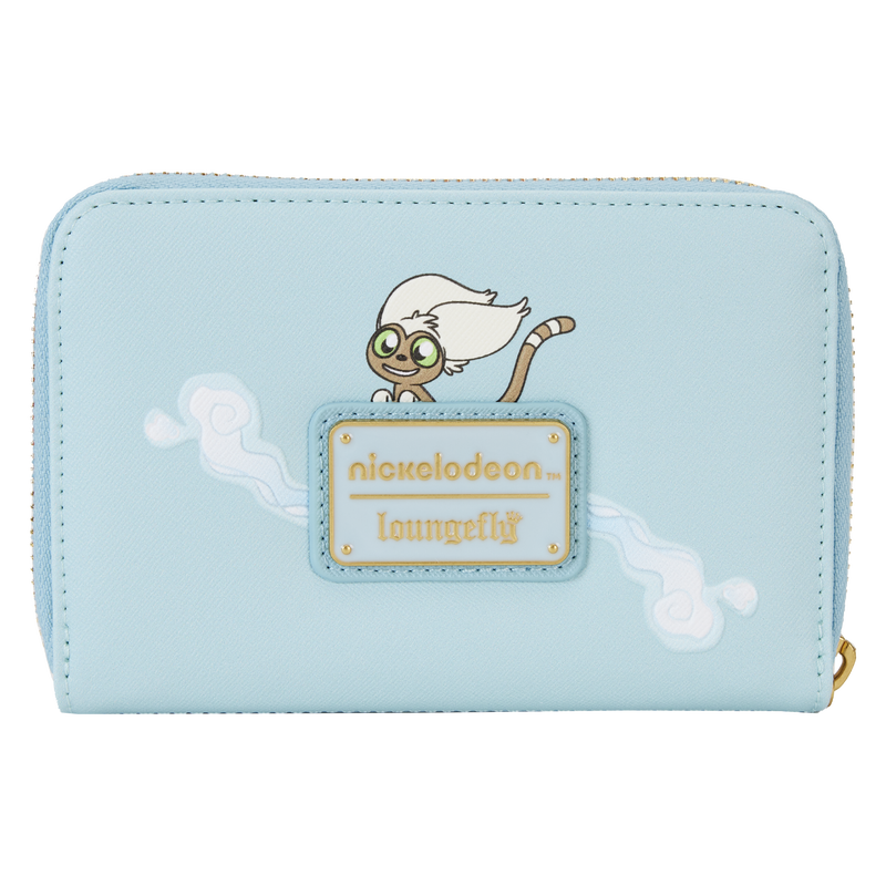 Loungefly Avatar The Last Airbender Stylish Aang, Appa & Momo Zip-Around Vegan Wallet