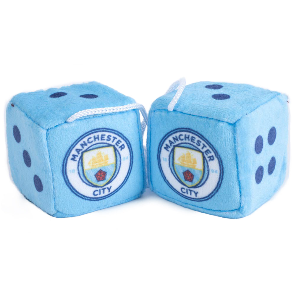 Hanging Decorative Dice for Manchester City FC Fans