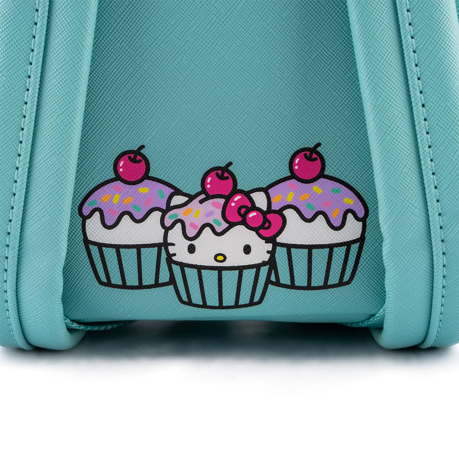 Loungefly Vegan Leather Sanrio Hello Kitty Cupcake Mini Backpack