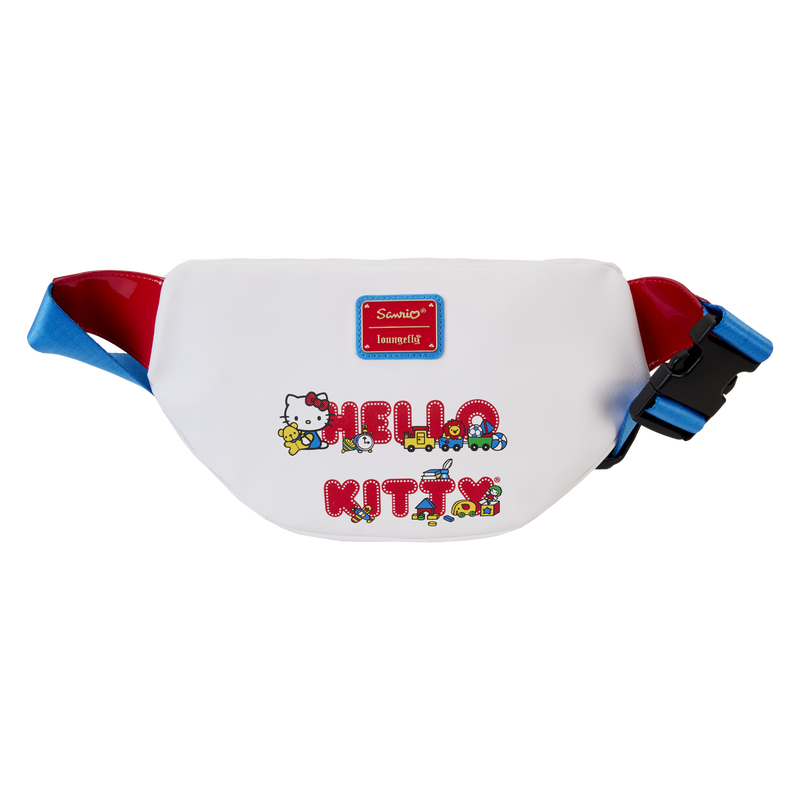 Loungefly Sanrio Hello Kitty 50th Anniversary Special Edition Cosplay Style Convertible Waist and Shoulder Belt Bag