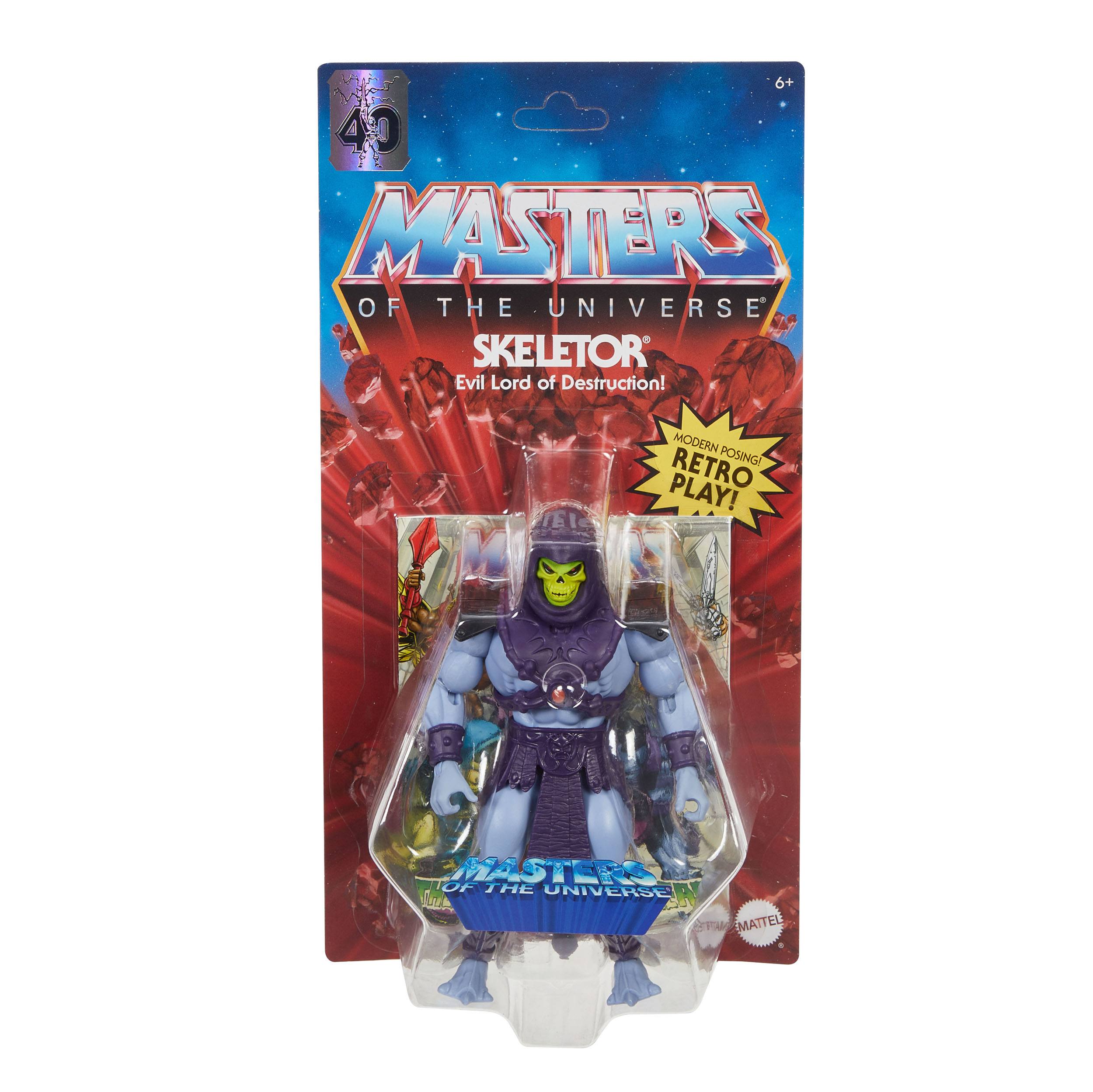 40th Anniversary 200X Skeletor Collectible Action Figure from the Masters of The Universe Origins Series