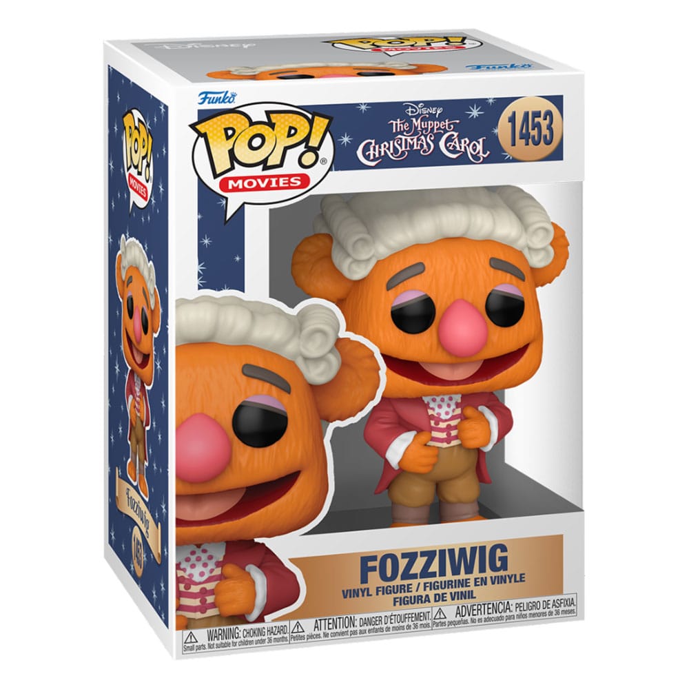 Funko POP! Vinyl Figure - Fozziwig from The Muppet Christmas Carol, Approx 9cm