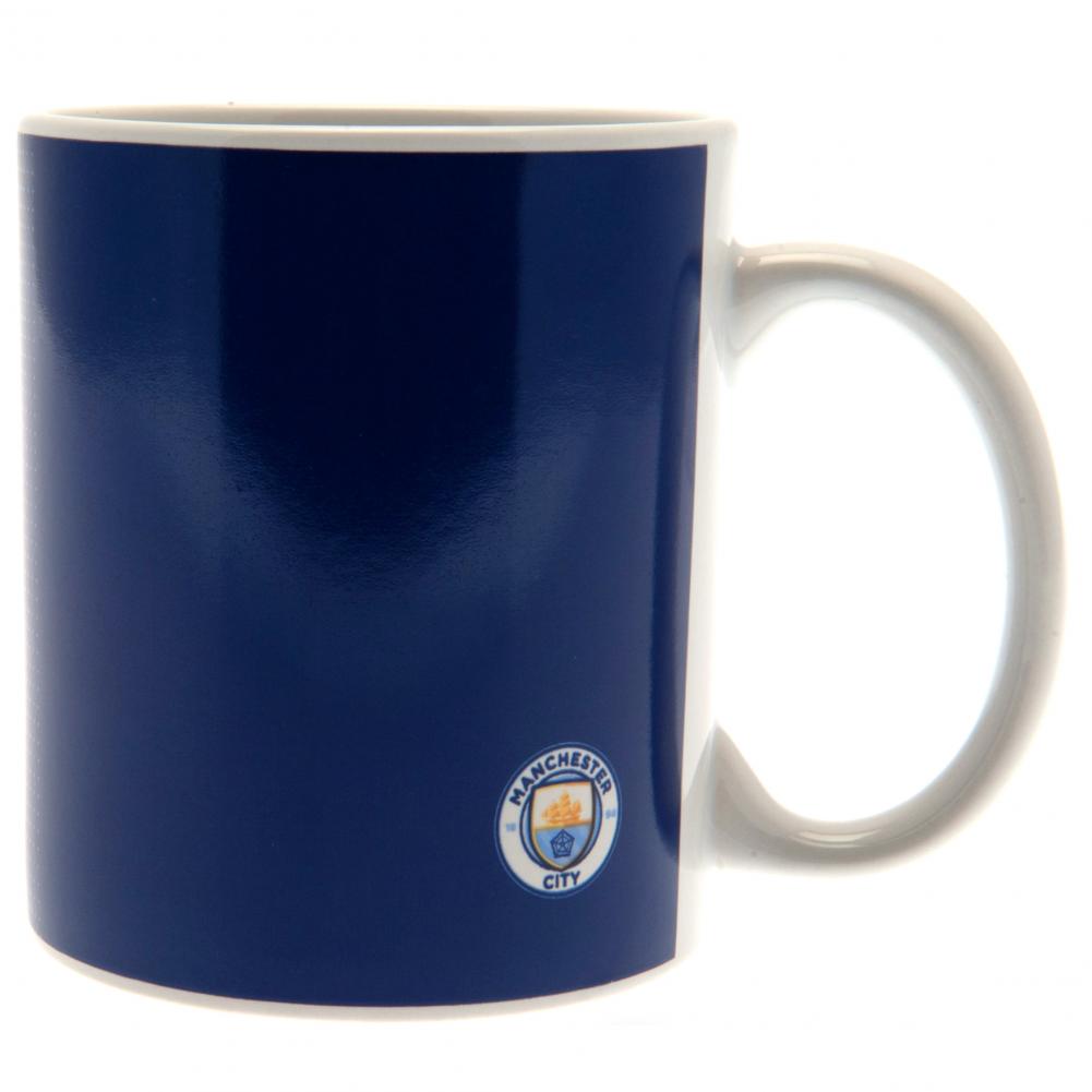 Manchester City Football Club Halftone Design Ceramic Coffee Mug