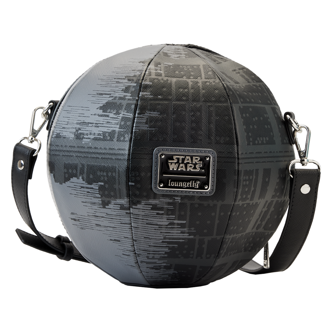 Loungefly 40th Anniversary Star Wars Return Of The Jedi Death Star Themed Crossbody Shoulder Bag