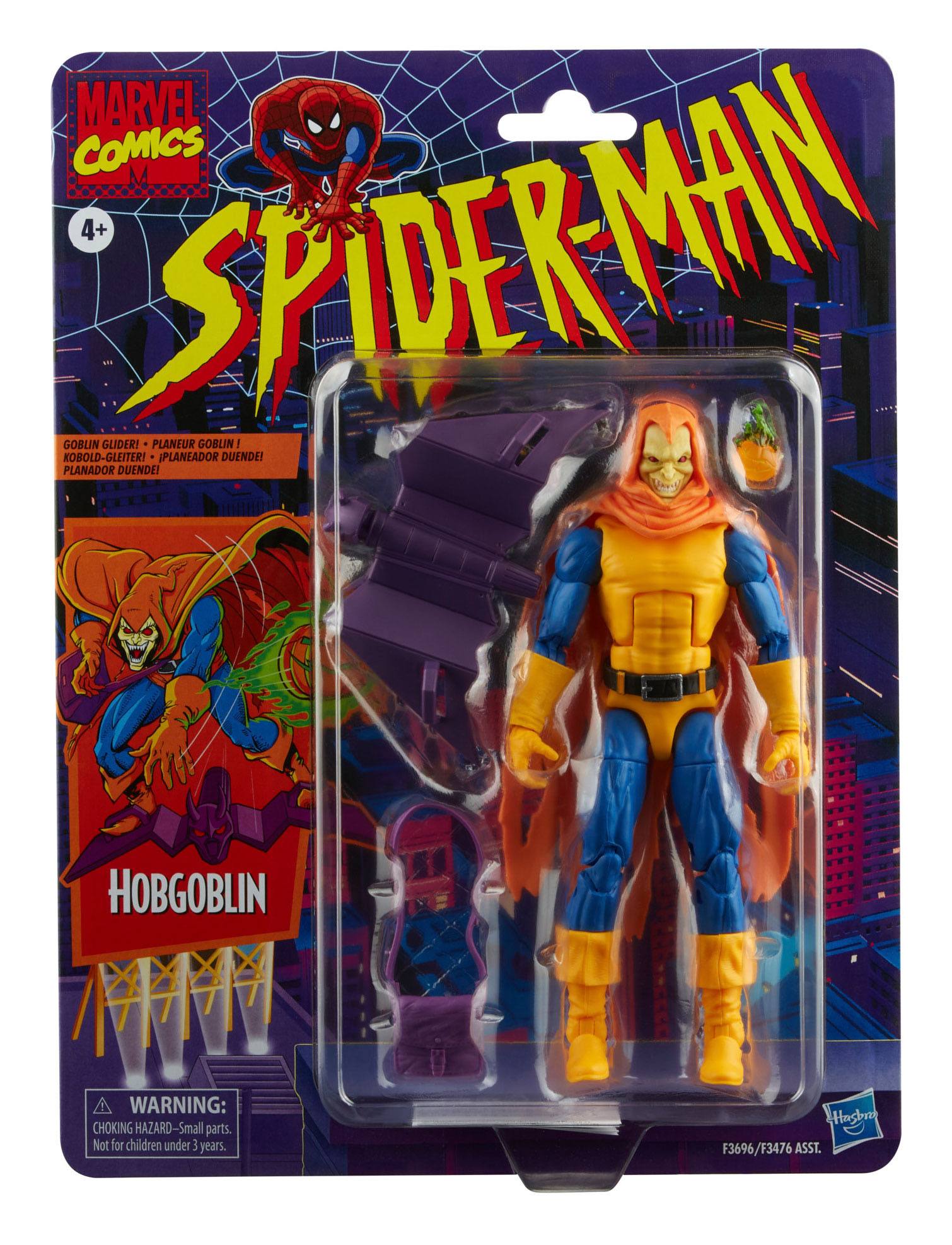 Hasbro Marvel Legends Classic Series 6-Inch Collectible Action Figure of the Villain Hobgoblin from Spider-Man