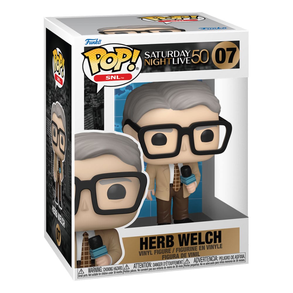 50th Anniversary Saturday Night Live Herb Welch Funko POP! Vinyl Collectible Figure