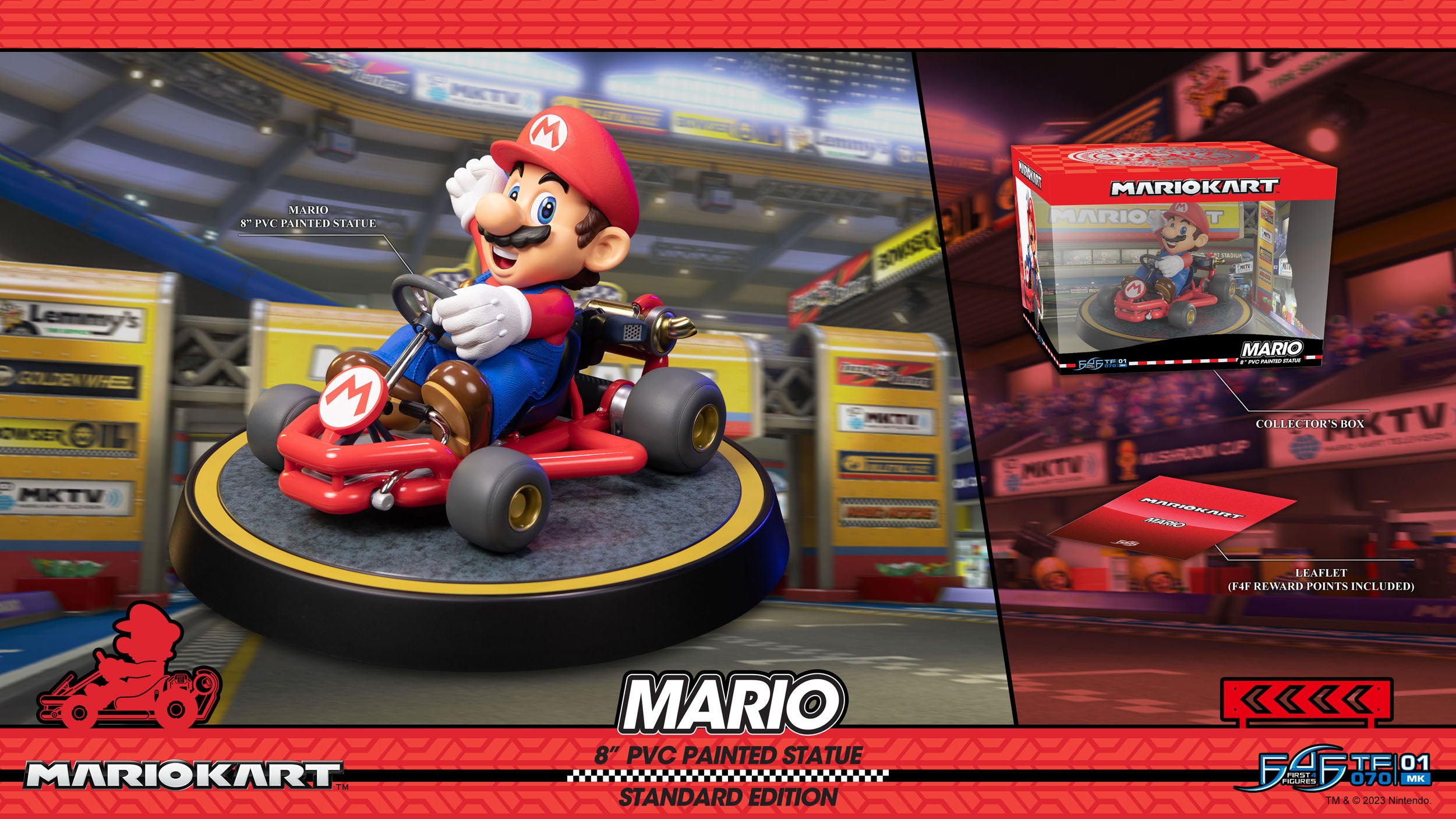 Super Mario Kart Standard Edition High - quality PVC Collectible Statue