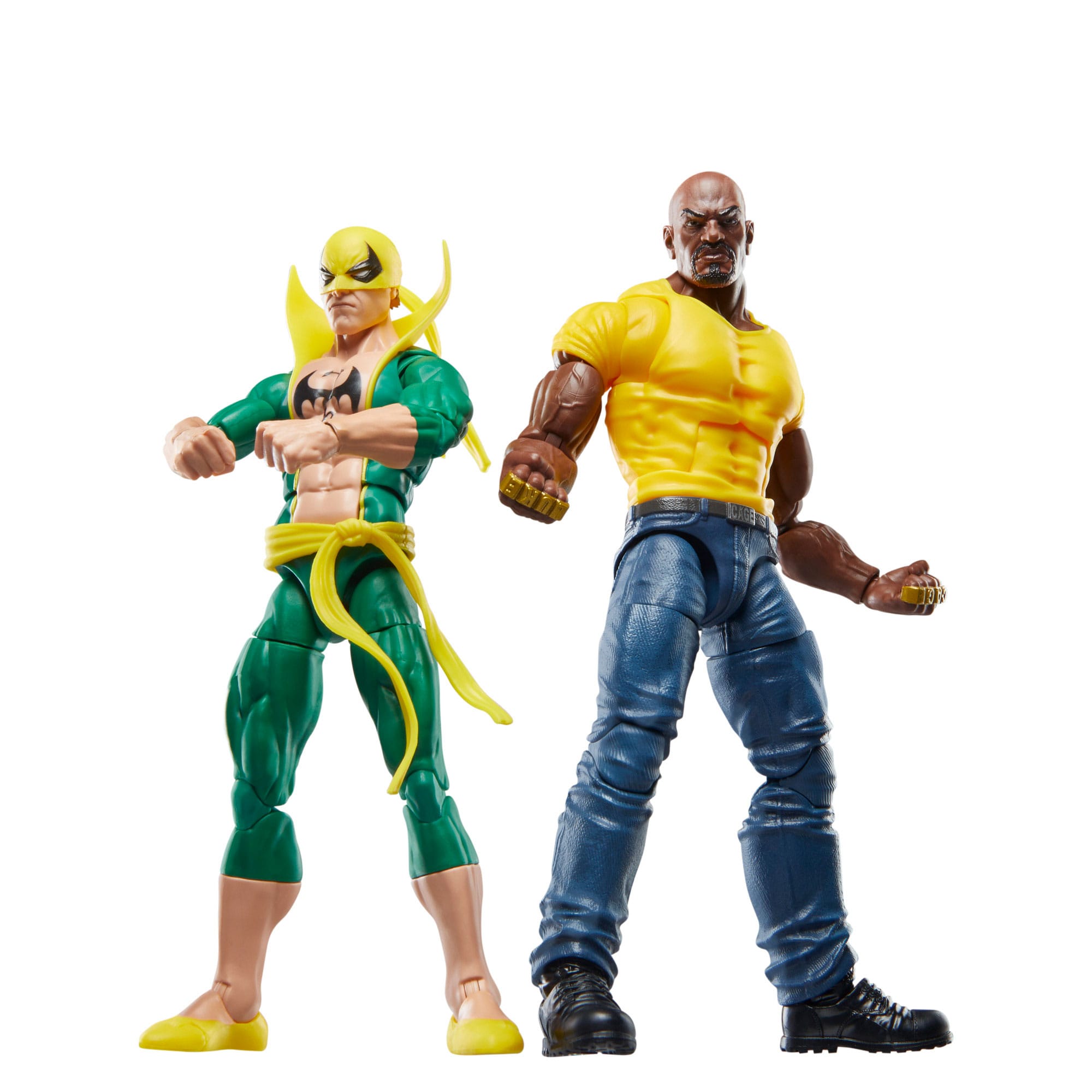 Hasbro Marvel Legends 6-Inch Iron Fist and Luke Cage 2-Pack Action Figures