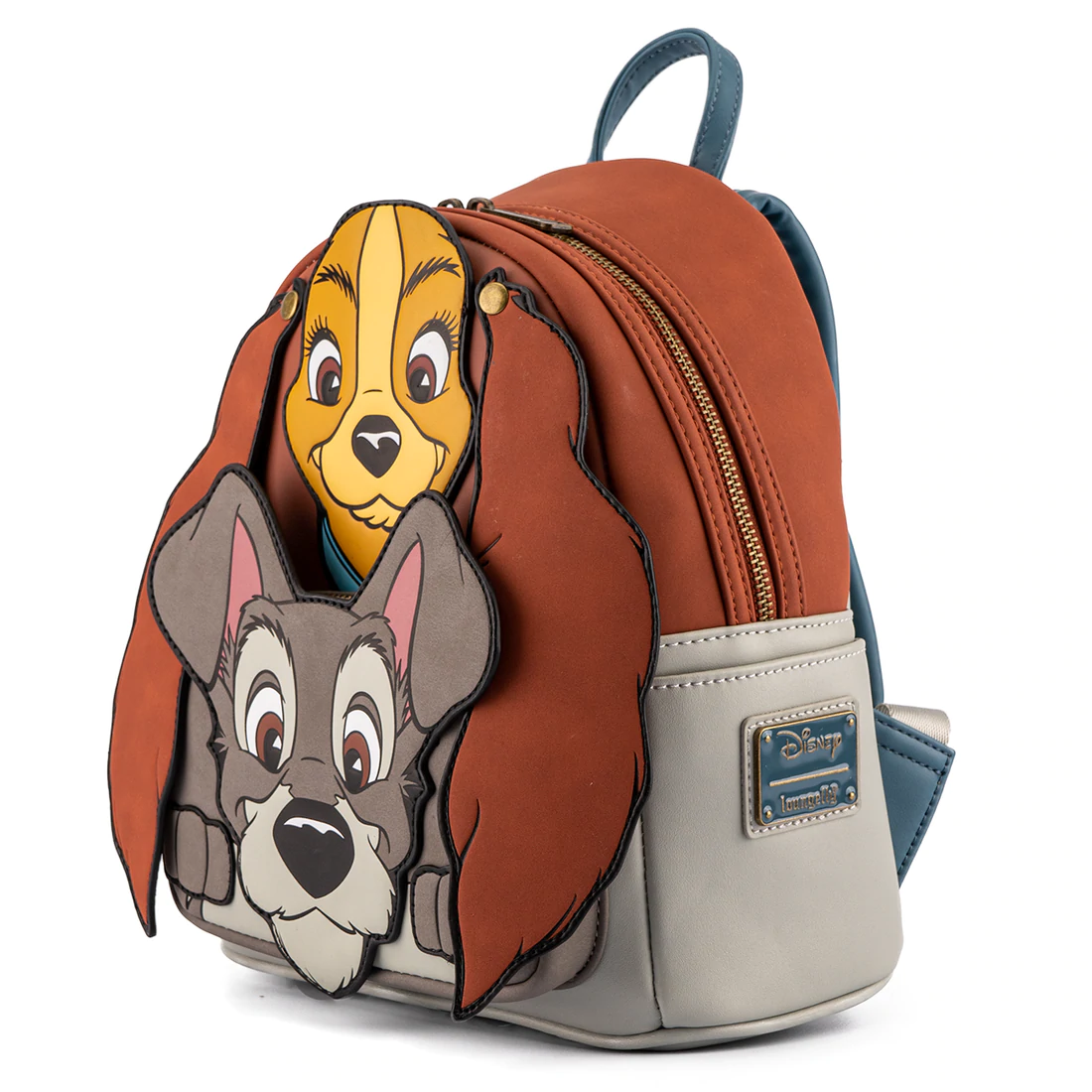 Loungefly Disney Lady and the Tramp Cosplay Mini Backpack for Disney Fans