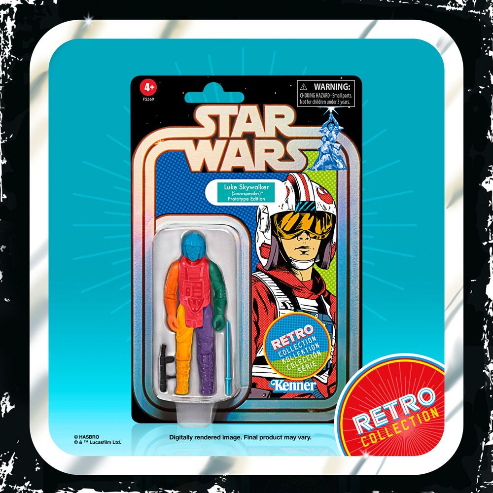Hasbro's Star Wars Retro Collection 3.75-Inch-Scale Action Figure - Prototype Edition of Luke Skywalker in Snowspeeder Outfit
