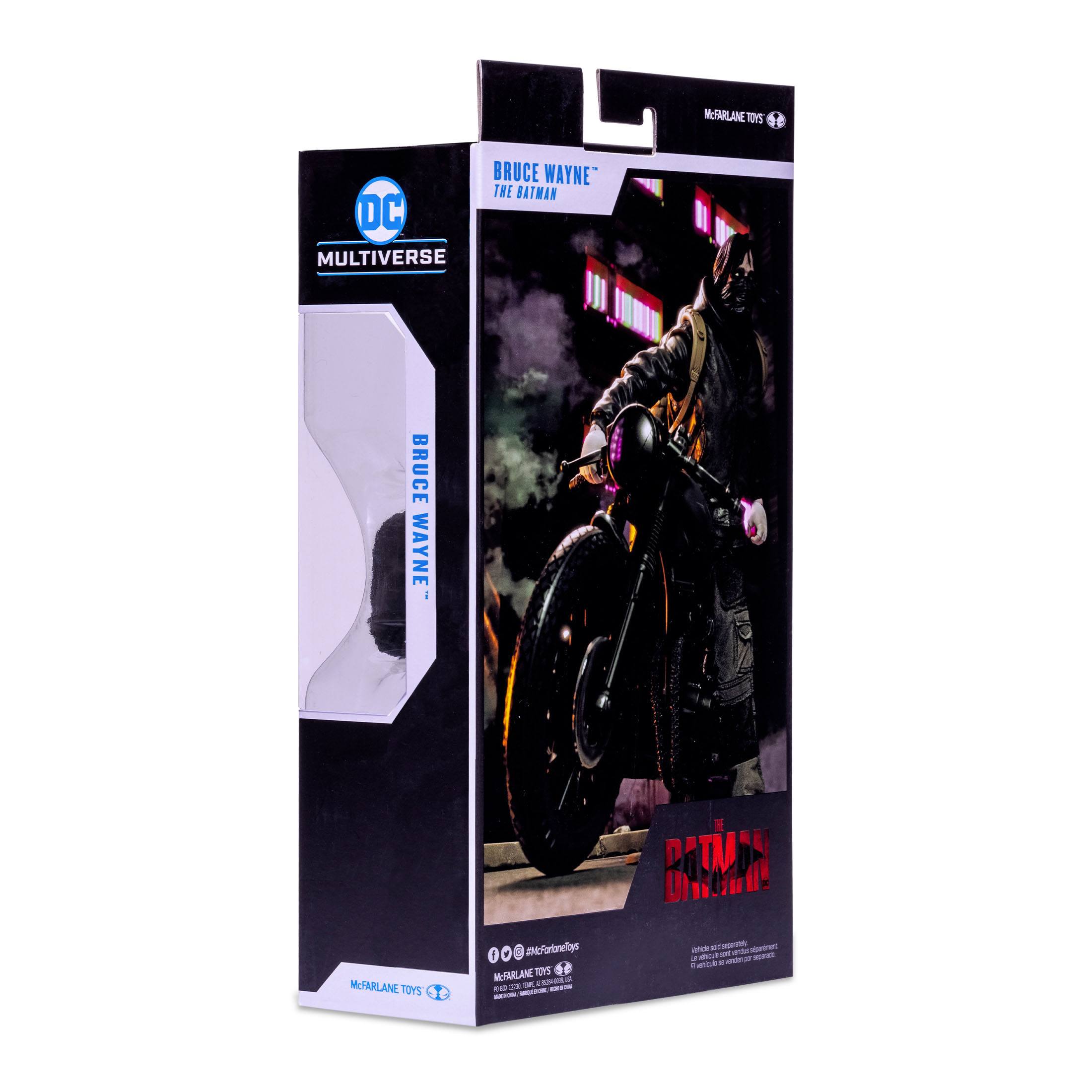 McFarlane DC Multiverse 7 - Inch Highly Detailed Action Figure of Bruce Wayne as The Drifter from The Batman Movie