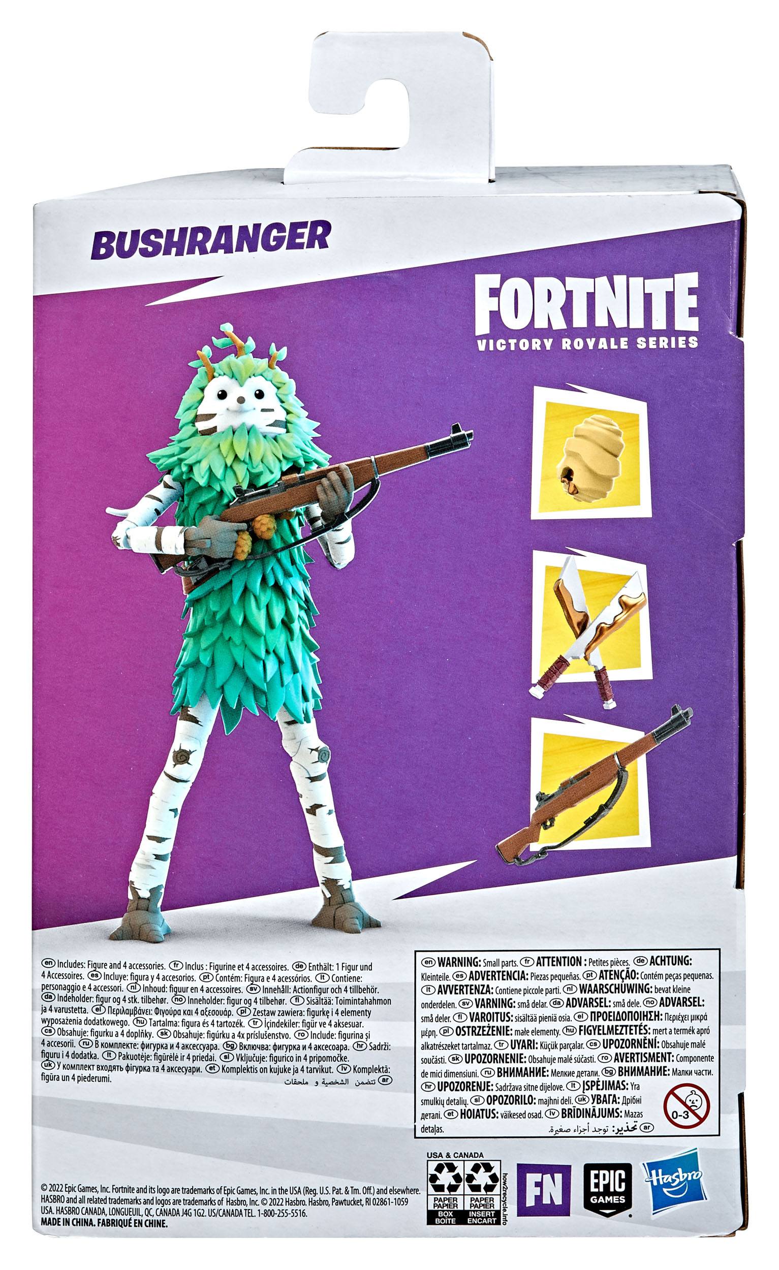 6 - inch Fortnite Victory Royale Series Bushranger Highly Poseable Action Figure