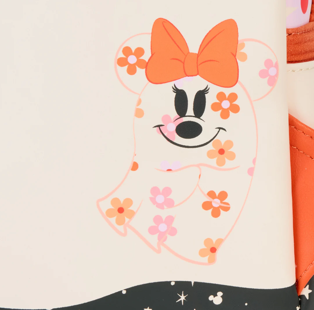 Loungefly Disney Halloween-themed Mini Backpack Featuring Glow-in-the-Dark Minnie